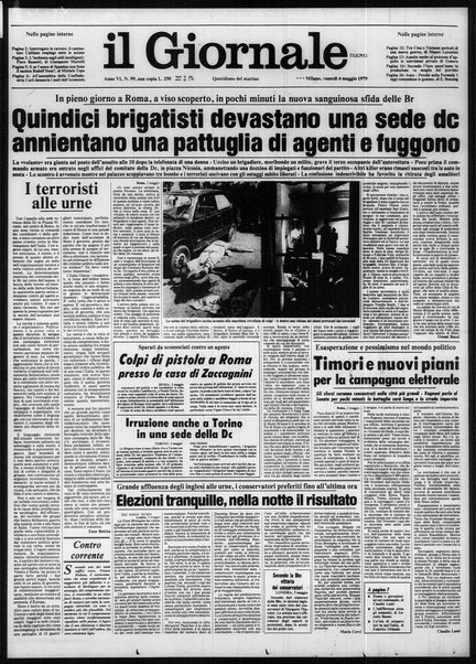 Il giornale nuovo : quotidiano del mattino